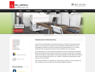 pro-install.nl screenshot