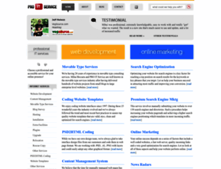 pro-it-service.com screenshot