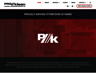 pro-klean.com screenshot