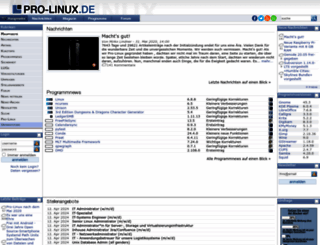 pro-linux.de screenshot