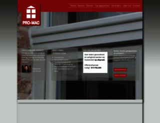 pro-mac.be screenshot