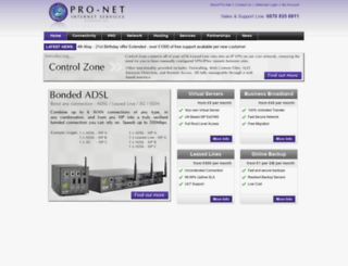 pro-net.co.uk screenshot
