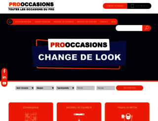 pro-occasions.com screenshot