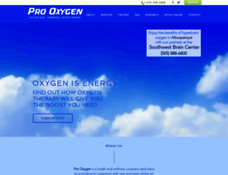 pro-oxygen.com screenshot