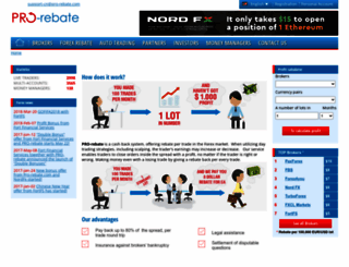 pro-rebate.com screenshot