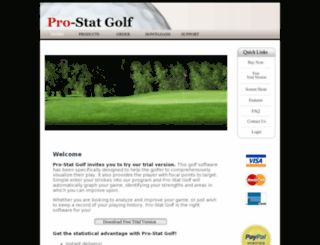 pro-statgolf.com screenshot