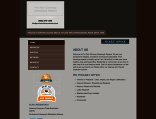 pro-techchimneycleaning.com screenshot