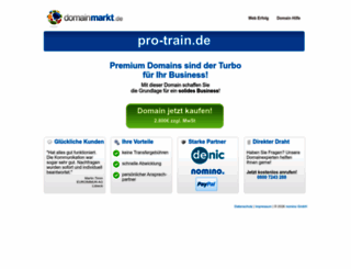 pro-train.de screenshot