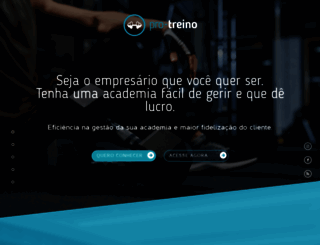 pro-treino.com screenshot