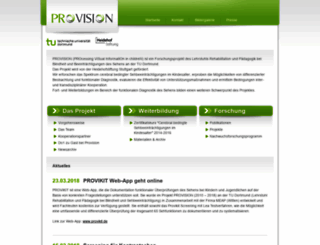 pro-vision-dortmund.de screenshot