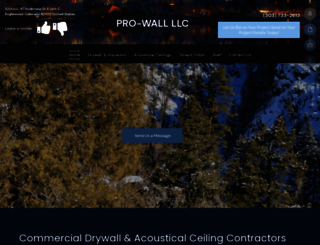 pro-wall.com screenshot