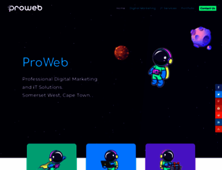 pro-web.co.za screenshot
