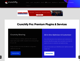 pro.crunchify.com screenshot