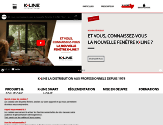 pro.k-line.fr screenshot
