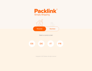 pro.packlink.com screenshot