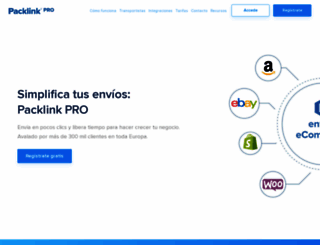 pro.packlink.es screenshot