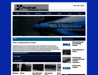 pro4net.com screenshot