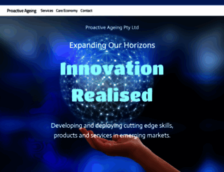 proactive-ageing.com screenshot