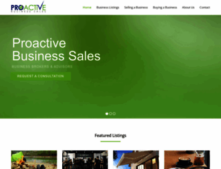 proactivebusinesssales.com.au screenshot