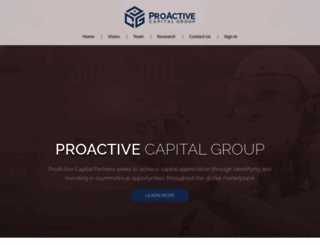 proactivecapital.com screenshot