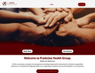 proactivehealthgroup.ca screenshot