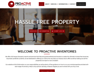 proactiveinventories.co.uk screenshot