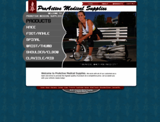 proactivemedicalsupplies.com screenshot