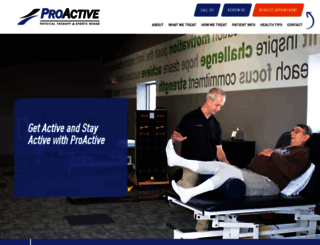 proactivephysicaltherapy.net screenshot