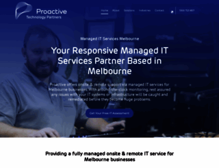 proactivetechnologypartners.com.au screenshot
