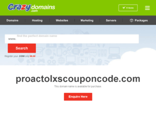 proactolxscouponcode.com screenshot