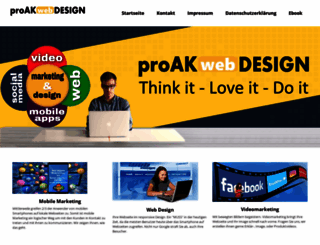 proak-webdesign.de screenshot