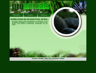 proanimals.com screenshot