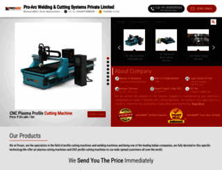 proarcwelding.com screenshot