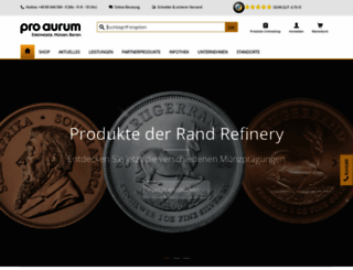 proaurum.de screenshot