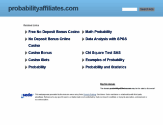 probabilityaffiliates.com screenshot