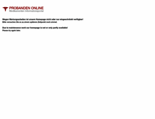 probanden-online.de screenshot