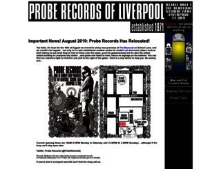 probe-records.uk screenshot