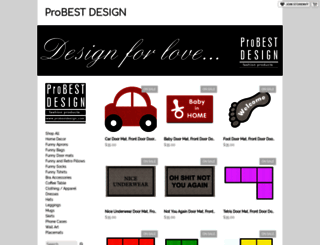 probestdesign.storenvy.com screenshot