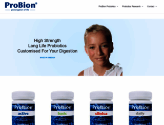 probion.com screenshot
