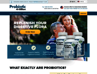 probiotic40.net screenshot