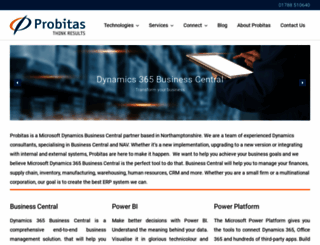 probitas.co.uk screenshot