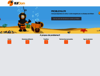 problema.fr screenshot