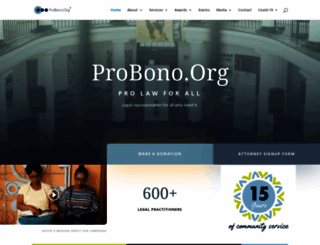 probono.org.za screenshot