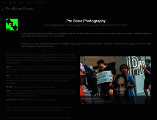 probonophoto.org screenshot