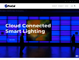 procallighting.com screenshot