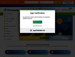 procannabis.com screenshot