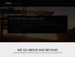 procargo.com screenshot