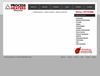processheaters.com screenshot