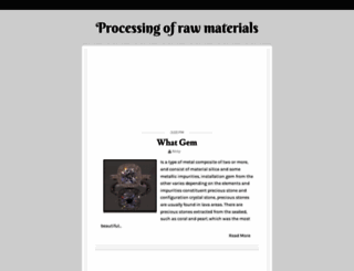 processing-of-raw-materials.blogspot.com screenshot