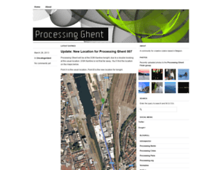 processingghent.org screenshot